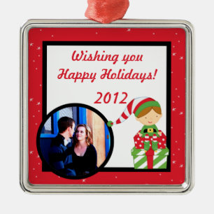 Enfeites de natal personalizados personalizados