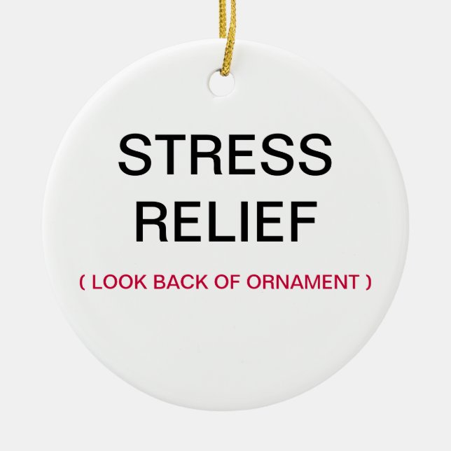 Enfeites de natal Praying do alívio de tensão das (Frente)