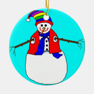 ENFEITES DE NATAL - PRESENTES SNOWMAN ENGRAÇADOS E