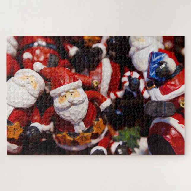 Enfeites de Natal Quebra-Cabeça de Natal (Horizontal)