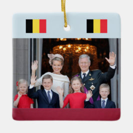 Enfeites de natal real da Bélgica