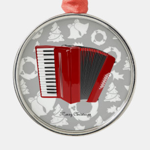 Enfeites de natal Red Accordion