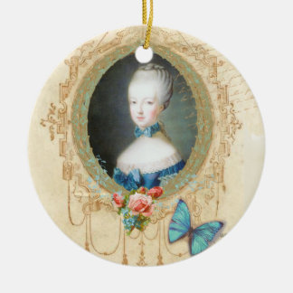 Enfeites de natal Retrato Marie Antonieta