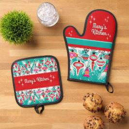 Enfeites de Natal Retro - Personalizáveis