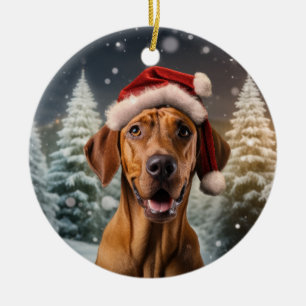 Enfeites de natal Ridgeback Rhodesian