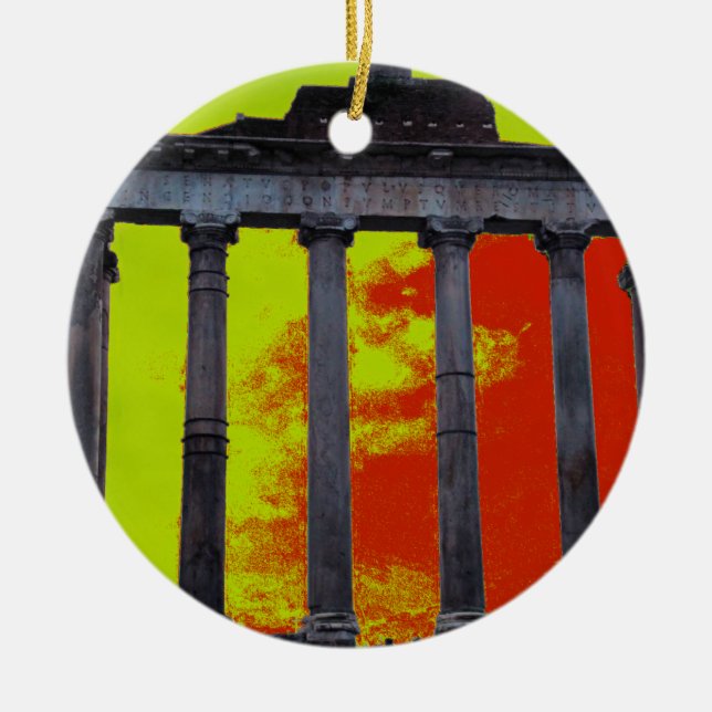 Enfeites de natal romanos antigos do fórum (Frente)