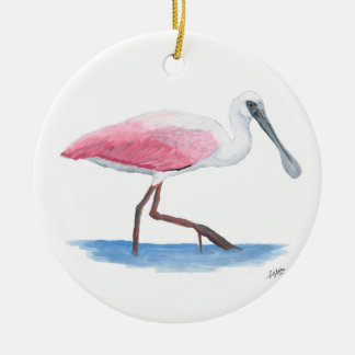Enfeites de natal Roseate Spoonbill