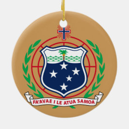 Enfeites de natal Samoa