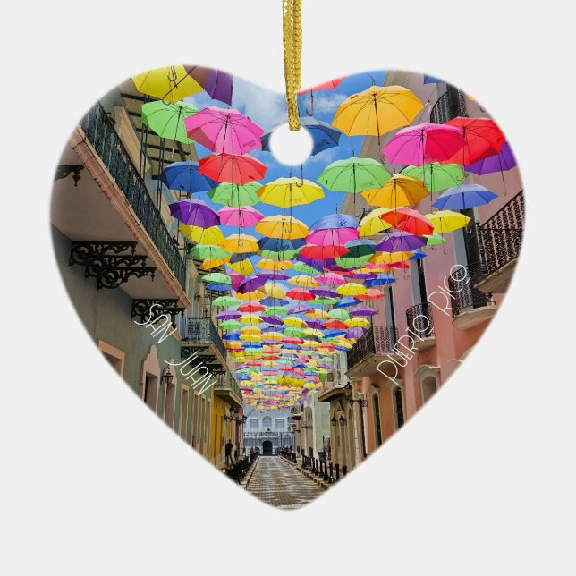 Enfeites de natal San Juan Porto Rico (Frente)