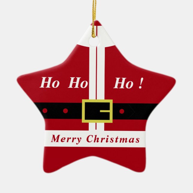 Enfeites de natal Santa Claus (Frente)