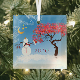 Enfeites de natal Snowman