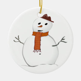 Enfeites de natal Snowman