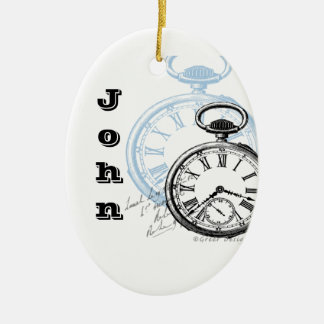 Enfeites de natal Time Pocket Watch