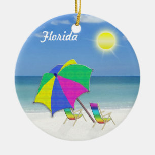 Enfeites de natal Tropicais da Flórida