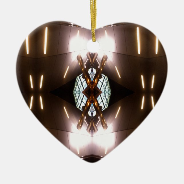 Enfeites de natal urbanos ornamentado do futurismo (Frente)