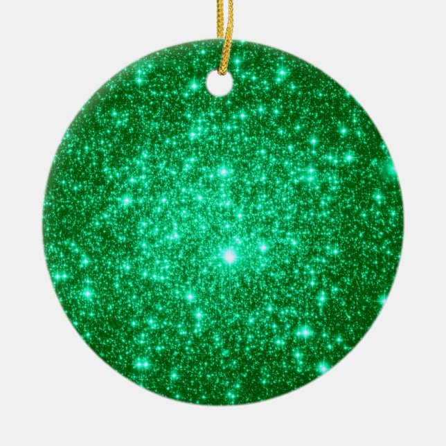 Enfeites de natal Verdes Astrais (Frente)