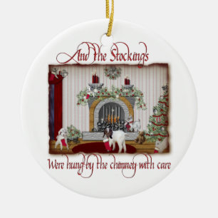 Enfeites de natal Vintage Goat