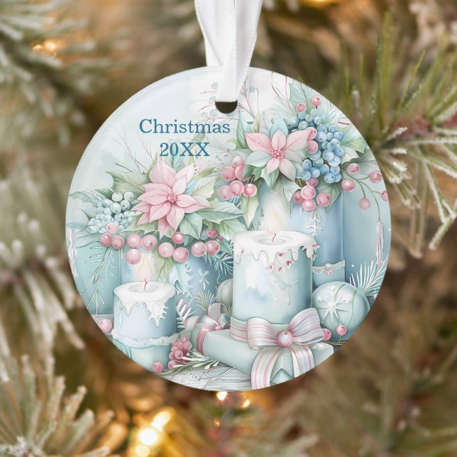 Enfeites de natal Vintage Pastel (Árvore)