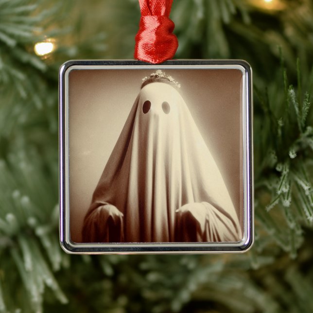 Enfeites de natal Vintage Victorian Spooky Ghost (Árvore)