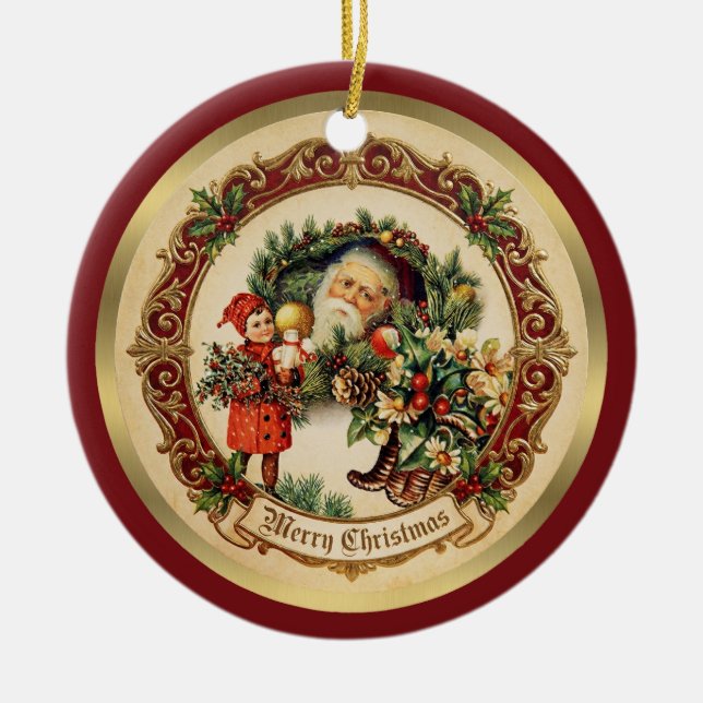 Enfeites de Natal Vitorianos Antigos (Frente)