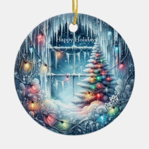 Enfeites de natal Wonderland de inverno