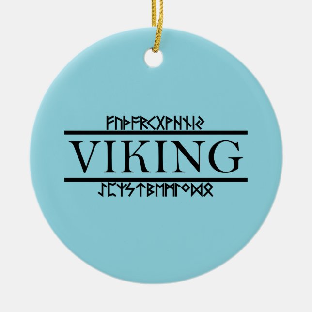 Enfeites de Runas Viking (Frente)