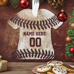 Enfeites Personalizados de Beisebol