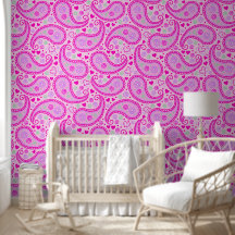 Enfermeira de Bebê Rosa Paisley Love