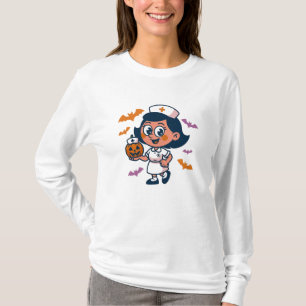 Enfermeira de camiseta Diversão de Halloween - Mág