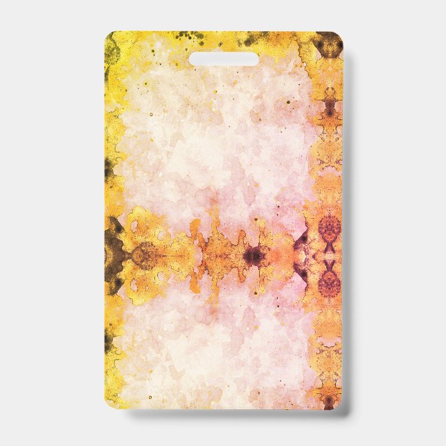 Enfermeira de crachá marmoreada (Frente)