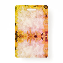 Enfermeira de crachá marmoreada