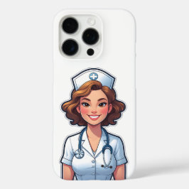Enfermeira de estilo cartoon - Herói Médico Bonito