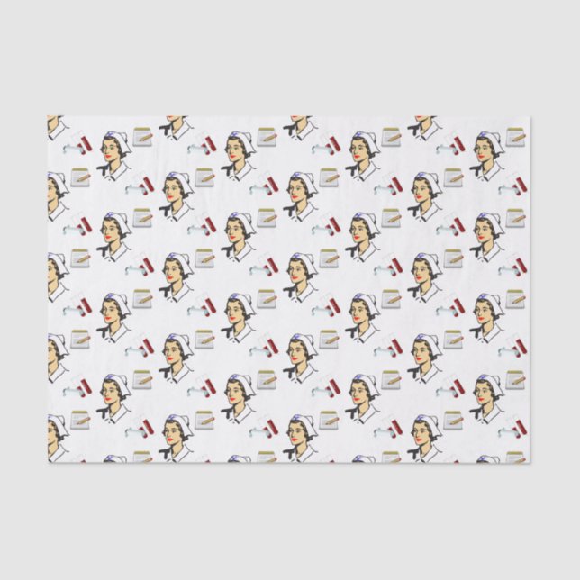 Enfermeira de Papel Secundário (Frente )