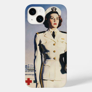 Enfermeira do marinho do vintage WWII