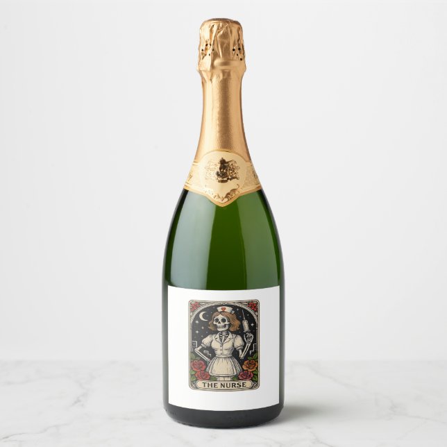 Enfermeira Enfermeira Enfermeira Esqueletão Tarot  (Frente)