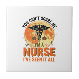 Enfermeira engraçada de Halloween Design médico vi