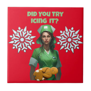 Enfermeira Engraçada Fazendo Thunder_Cove