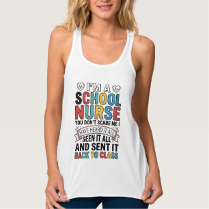 Enfermeira Escolar Ouviu Tudo Camisa de Professora