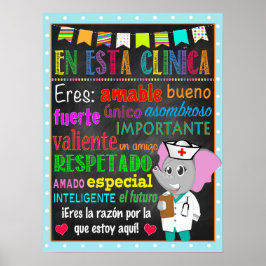 Enfermeira espanhola Poster