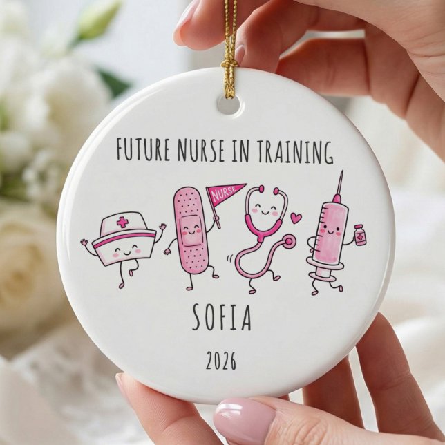 Enfermeira Futuro em Treinamento Enfeite (Criador carregado)