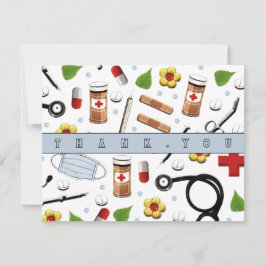 Enfermeira Obrigado Cartões