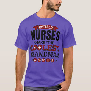 Enfermeiras Aposentadas Fazem A Camiseta De Tovô M
