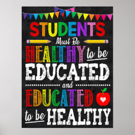 Enfermeiro escolar Poster