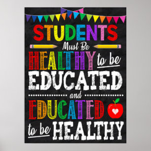 Enfermeiro escolar Poster