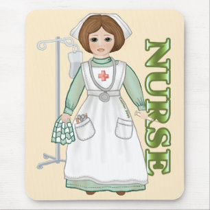 Enfermeiro Healer tan mousepad