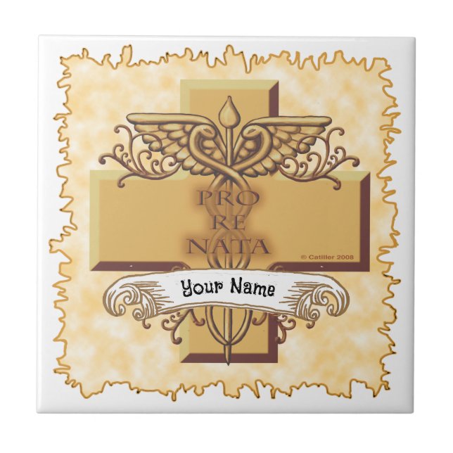 enfermeiro Orn caduceus (Frente)