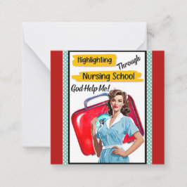 Enfermeiro Retroativo Pinup_ Nursing Notas