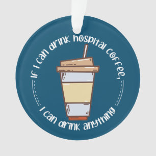 Enfermeiros Café Ornamento Acrílico