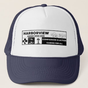 Enfermeiros Harborview Semana 2025 Boné Baseball