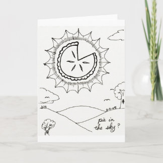 Enfiar no cartão do céu